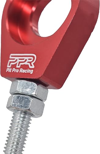 Vista 14 de Ajustador de tensor de cadena de 0.59 pulgadas, 2 piezas para motocross XR/CRF 50 70 KLX 110 50cc-160cc (negro)