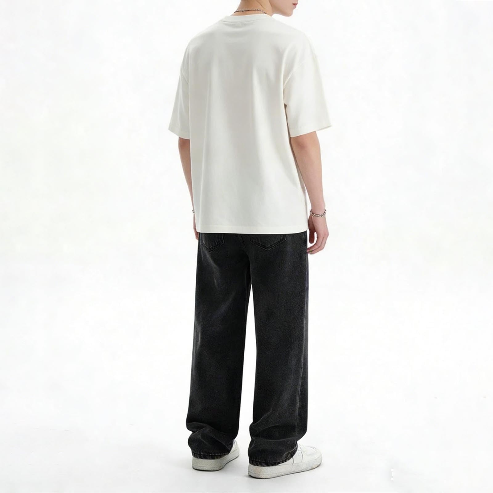 Pantalones Niños, Vaqueros Clásicos De Color Liso para, Cómodos, Elásticos, Informales, con Rodillas Reforzadas, Duraderos para El Día A Día Y La Escuela., Color Vivo Y Duradero/G