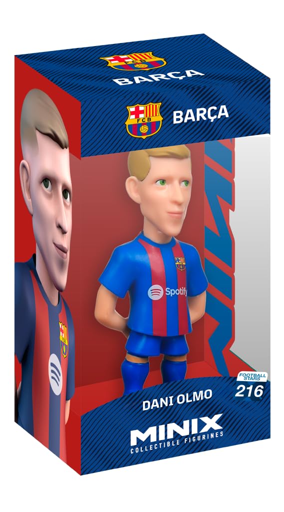 MINIX - Football Stars #216 - FC Barcelone - Olmo - Collectible Figure 12 cm