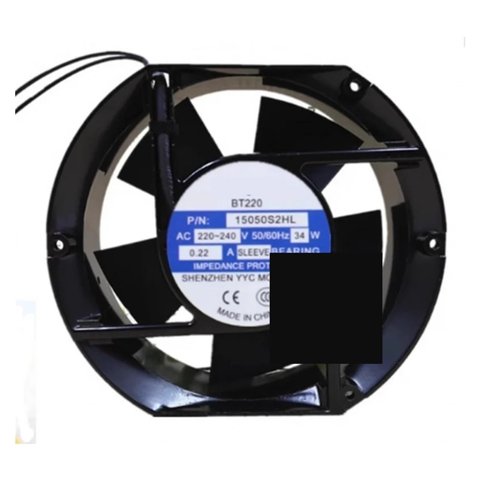 BALYDLUL BT220 15050B2HL AC220V-240V 0.22A 34W Cooling Fan