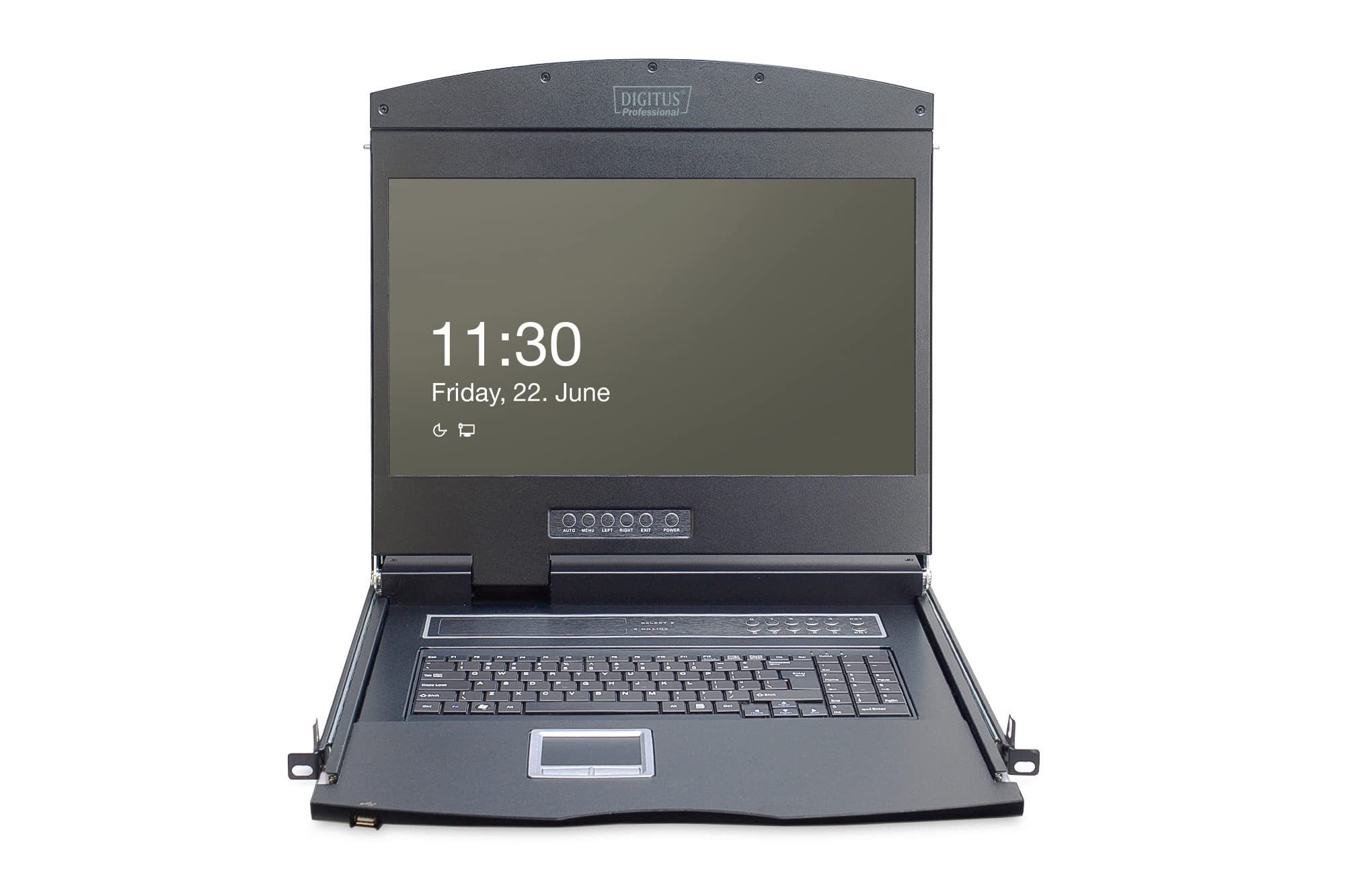 DIGITUS 19" & 17" LCD Console e Accessori Nero Nero 8 Port Cat5