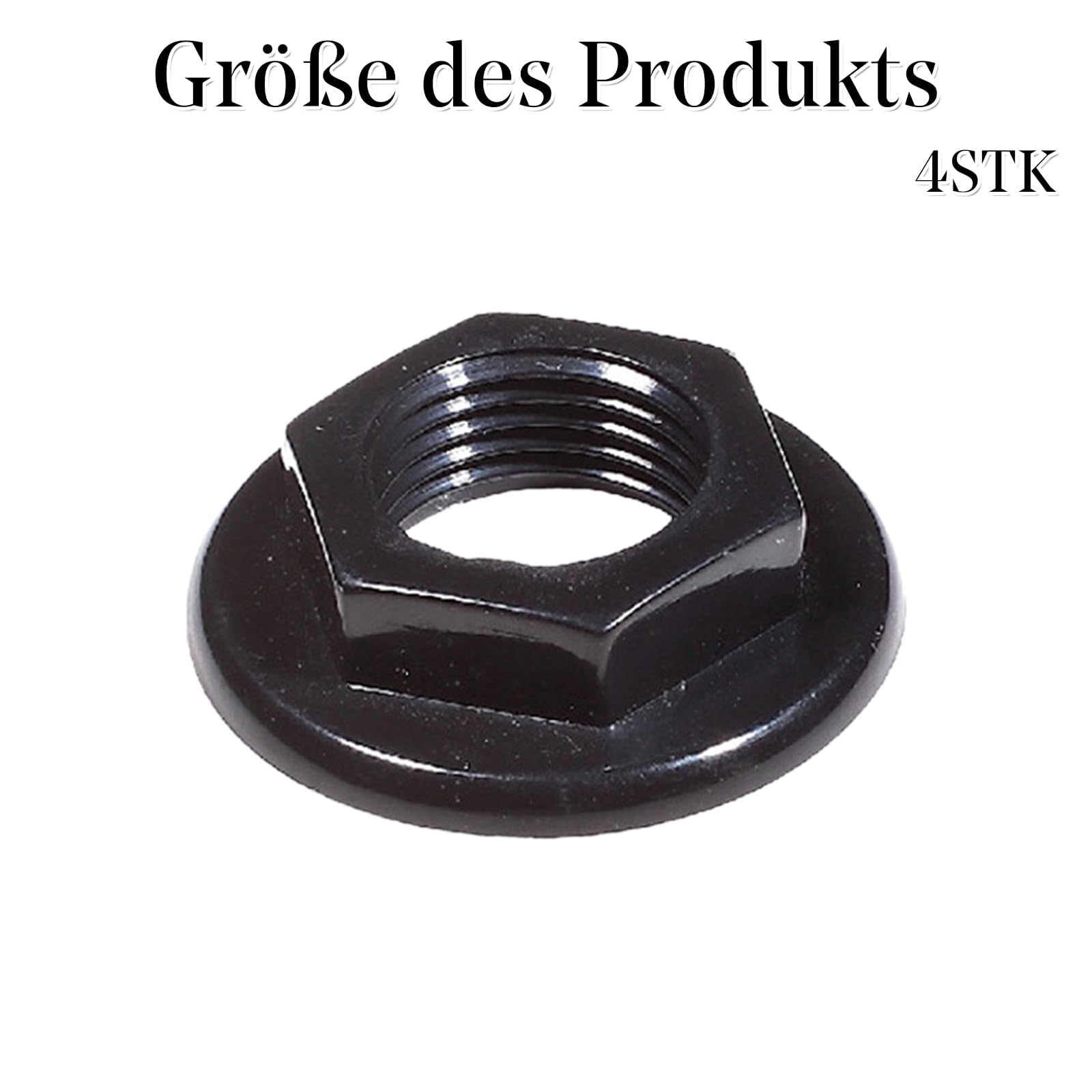 4 pezzi Sink Tap Back Nut 1/2" BSP Plastic Black Nuts Accessories for Bathroom Basin Taps Mixers Round Faced Flanged Back Nuts Home Tools lavello rubinetto posteriore pollici BSP plastica 1/2"
