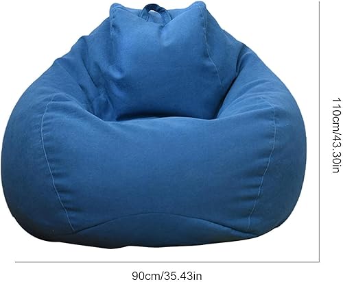 Miniatura 10 de Puf (sin relleno) para niños y adultos  Asiento de puf ultrasuave  Puf de almacenamiento de animales de peluche  Relleno lavable para organizar