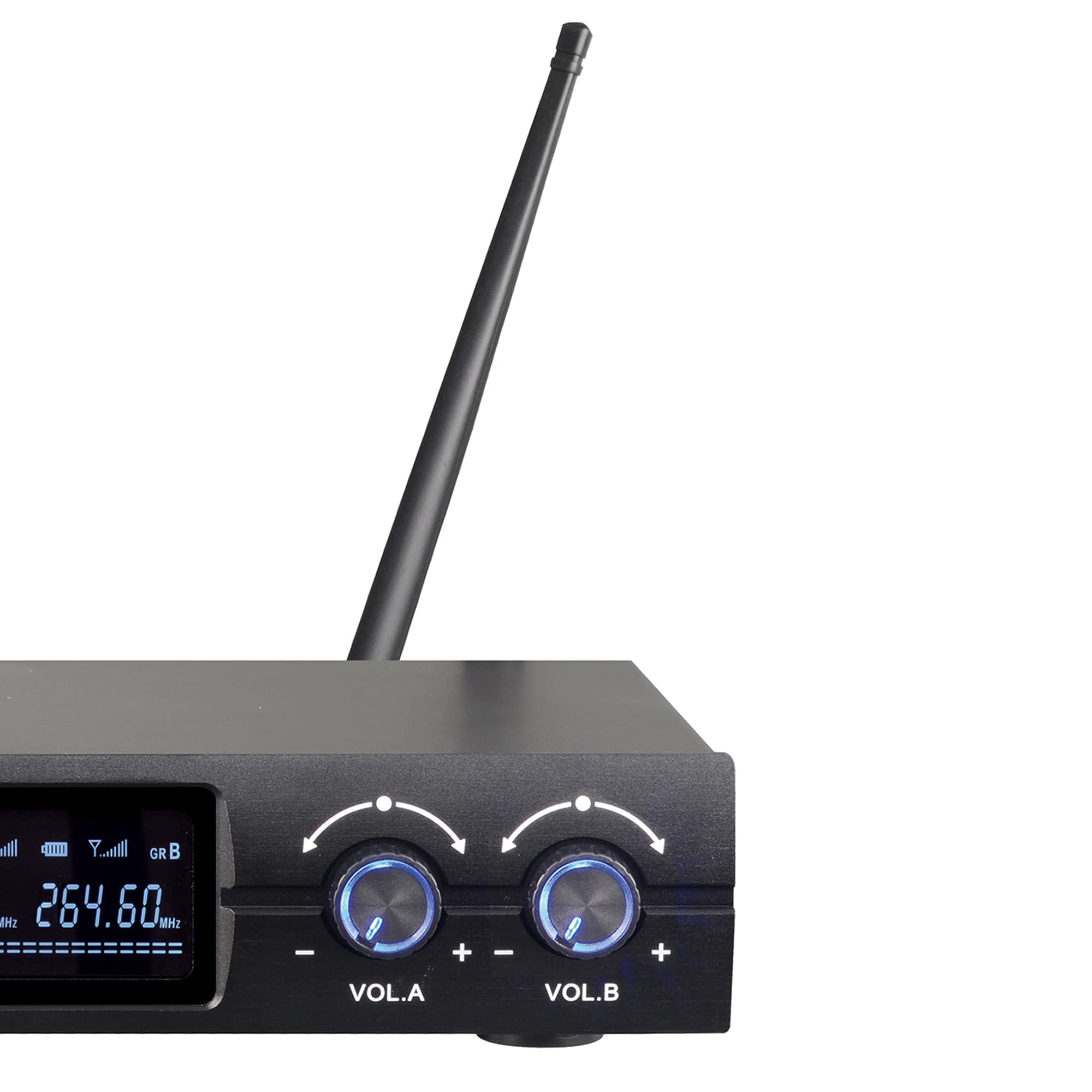 EMB EBM10W-A Dual VHF Wireless Handheld Microphone System – Long Range – XLR