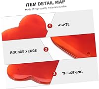 Vista 6 de 1pc Scraping Board Facial Massager Whole Body Massager Face Massage Tools Roller for Face Jade Guasha Scraping Board Eye Massagers Gua Sha Massage