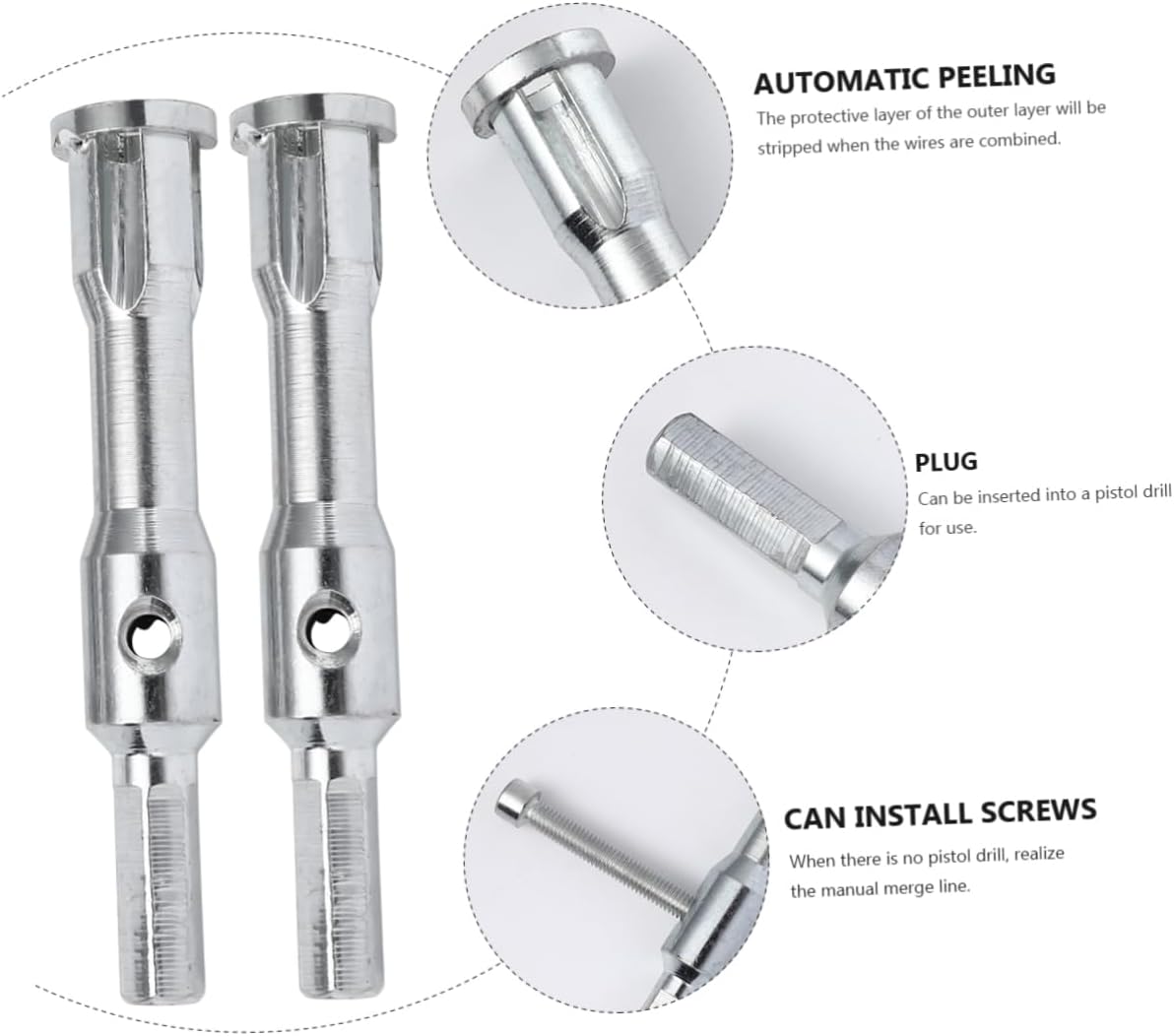 Quick Connector Wire Tool Parallelizer for Electricians Wire Twisting and Stripping Power Tool