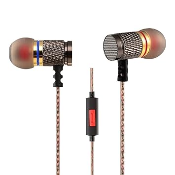 KZ EDR1 3.5mm In-ear Earphone Fone De Ouvido with Microphone for DJ Music Calling MobilePhone Computer MP3 Stunning Bass Headphones - Mic Version