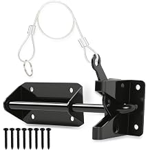 Self Locking Gate Latch,7-1/2" Heavy Duty Automatic Latches