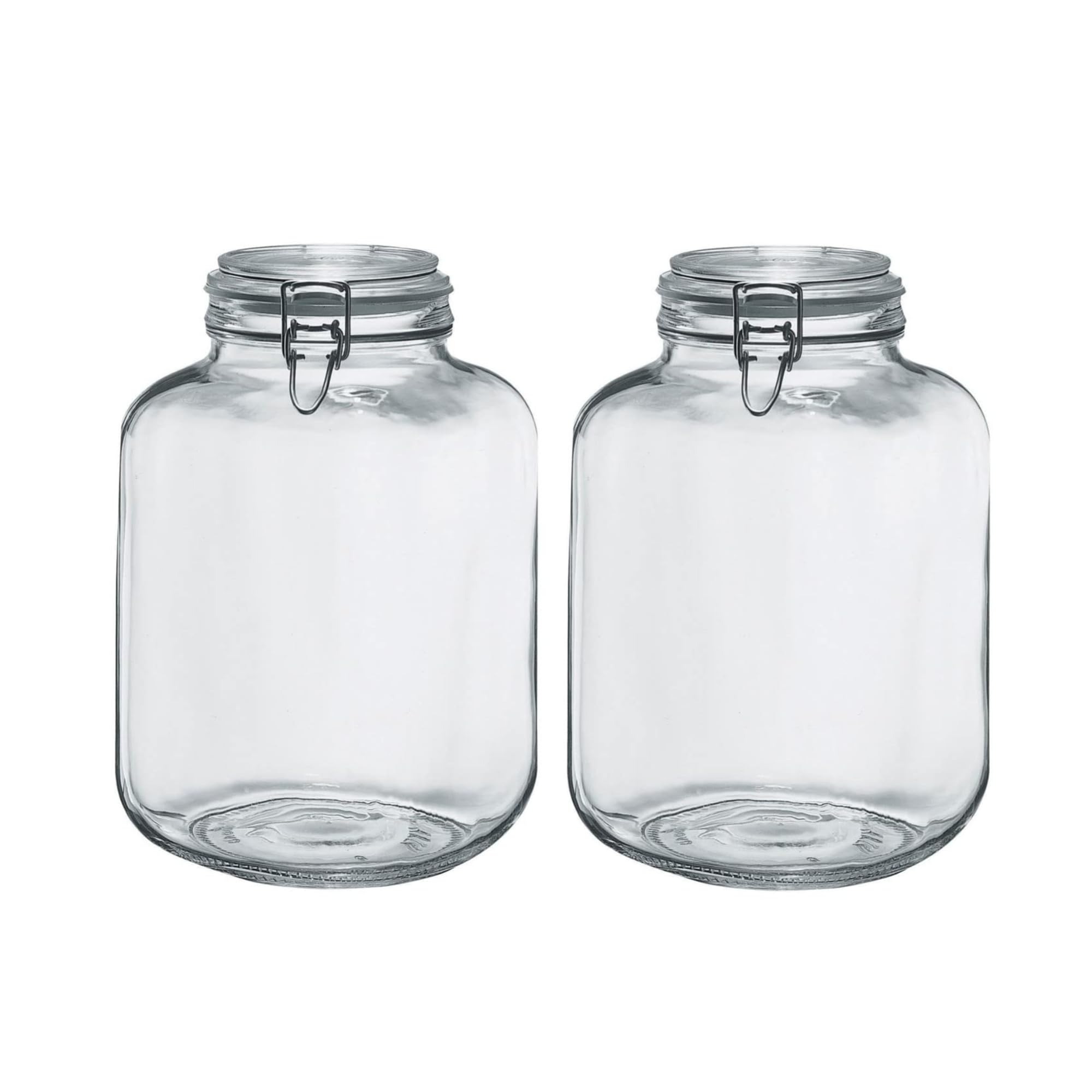 Amazon｜大型ガラス密閉保存瓶詰ジャー イタリア製 14オンス 1.1ガロン