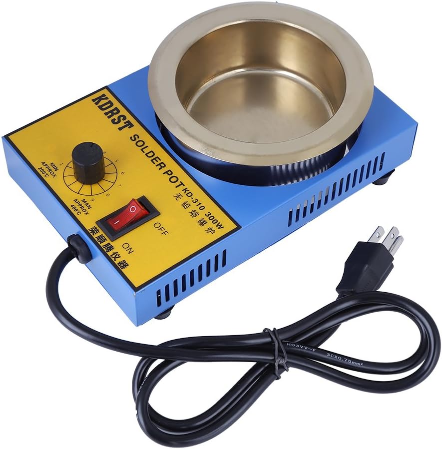 300W 100mm Solder Pot Soldering Melting Pot Soldering Desoldering Bath