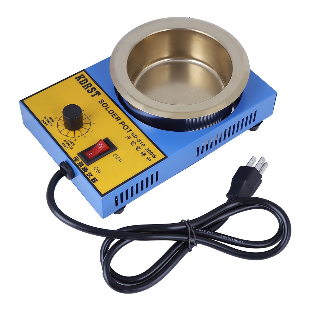 Alloy Melting Solder Bath, 110V 300W 100mm Desoldering Bath 200 Degree