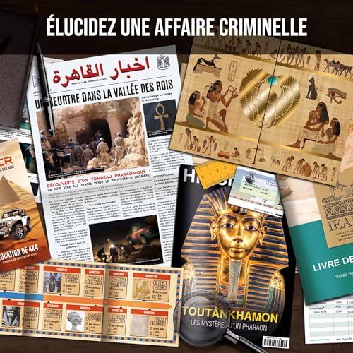 Dossier criminel : Mystère dans la vallée des Rois Asmodee - vue 3