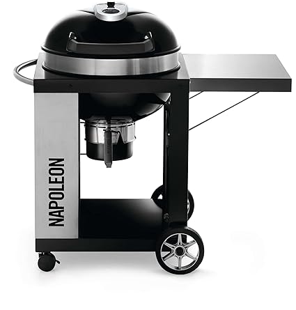 Napoleon Charcoal Grill Black (Cart, 57 Cm)