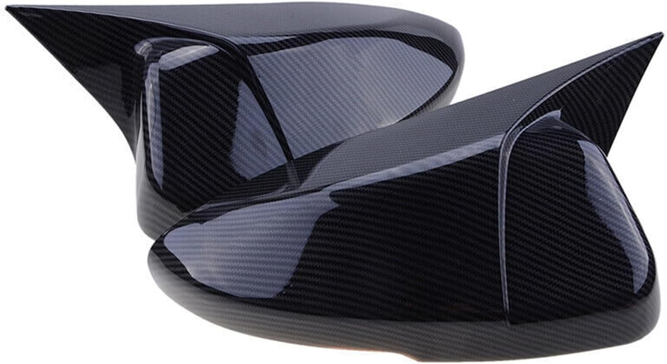 2PCS Rear View Side Mirror Cover Cap Door Side Mirror Covers Caps Compatible with Honda Accord 10th 2018 2019 2020 2021 2022 Carbon Fiber Style