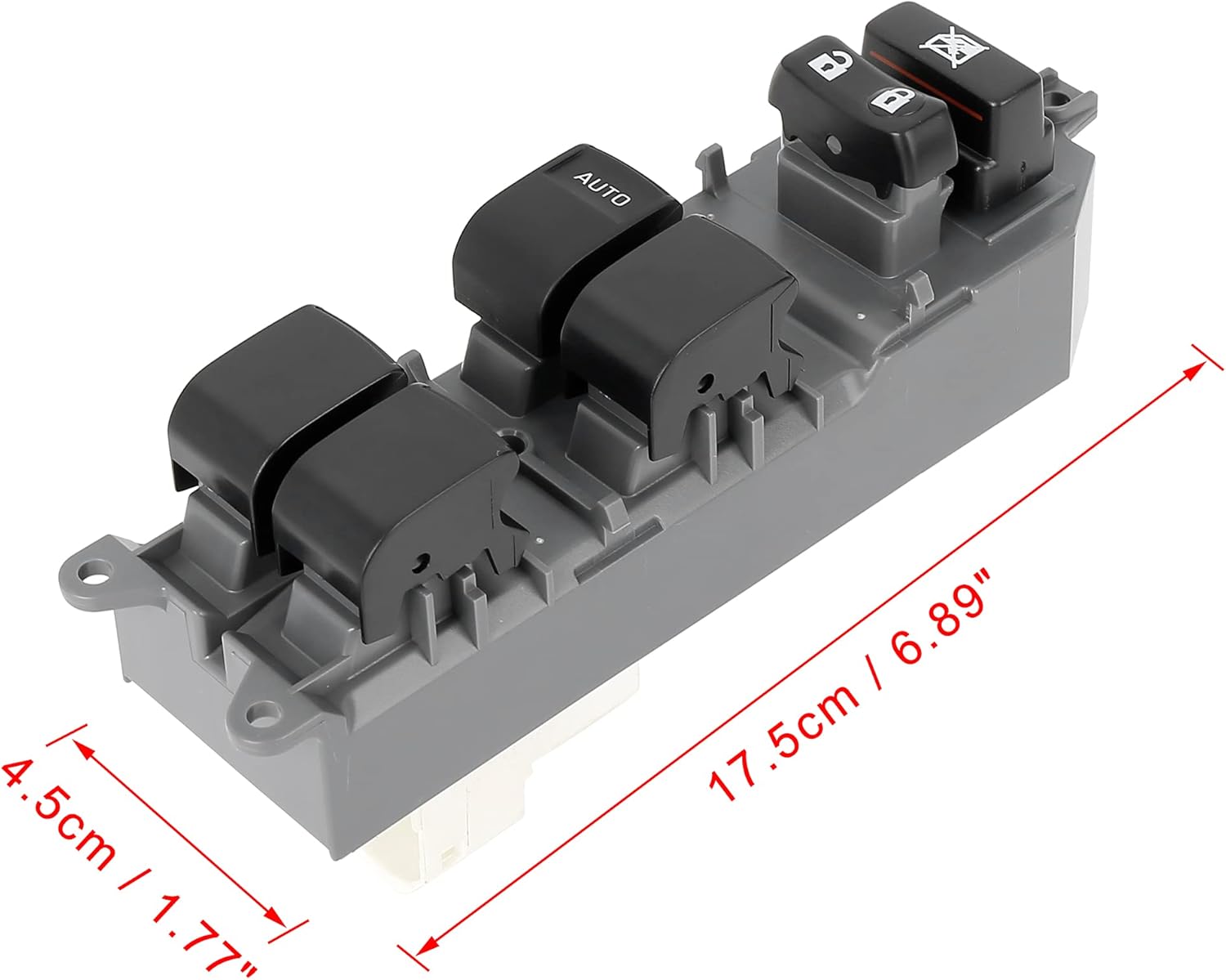 X AUTOHAUX Master Driver Side Power Window Switch 84820-12520 Replacement for Toyota RAV4 2006-2012