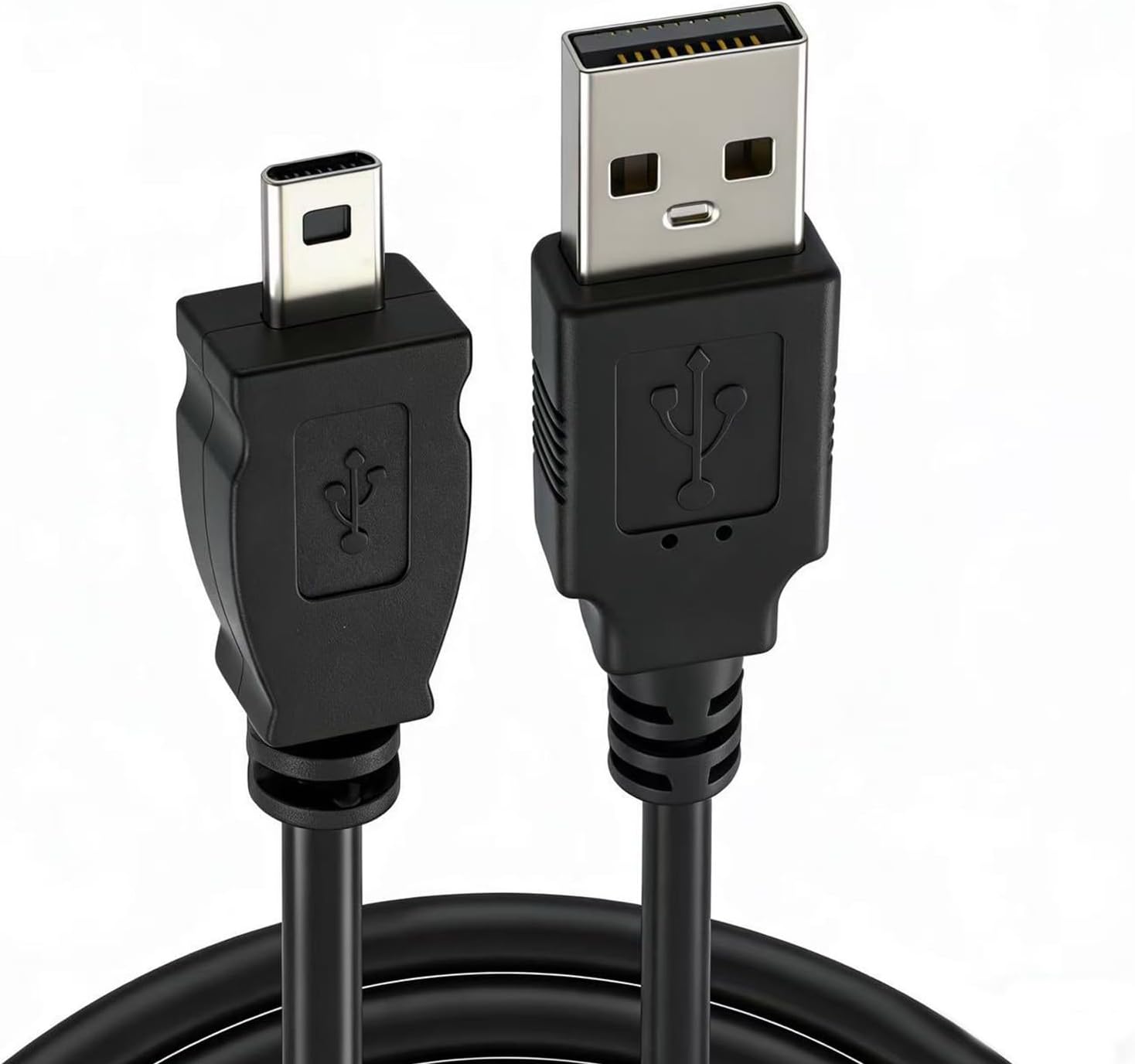 Replacement USB Charging and Data Transmission Cables Compatible with Fuji FinePix S Series (Such as S3200, S4200) Fuji FinePixel J Series (Such as JX500, JX550, JX600) （5FT）