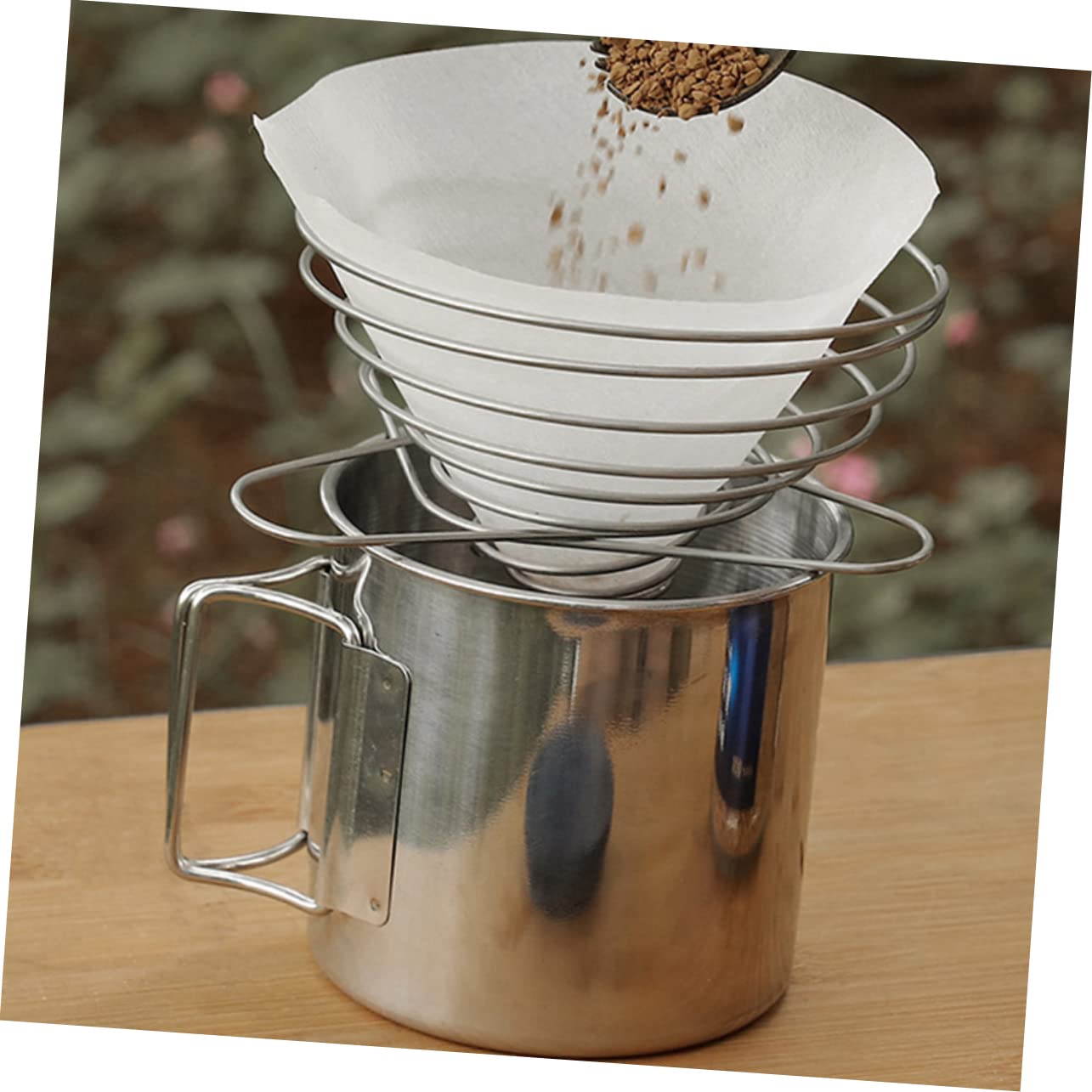 Operitacx 3 Series Embudo De Filtro De Café Filtro De Café De Goteo Cono De Embudo Filtros De Café Sin Blanquear Soporte Para Infusión Embudo De Papel Para Café Colador 2 piezas x 3