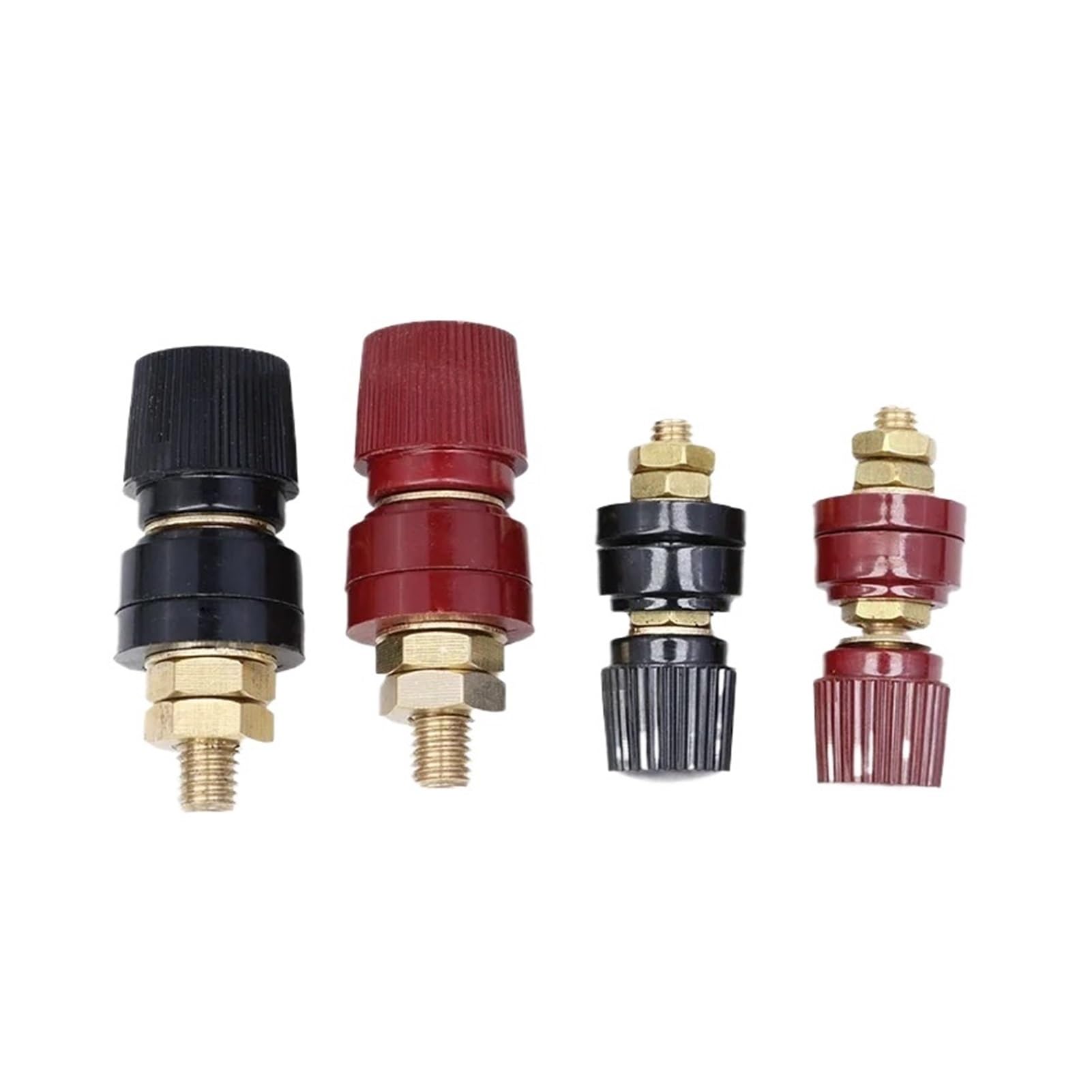 Post di legame terminale di conduttività, Set di morsetti for terminali Nero Rosso M5/M6/M8/M10 1/2/3/5/10/20 Pz
