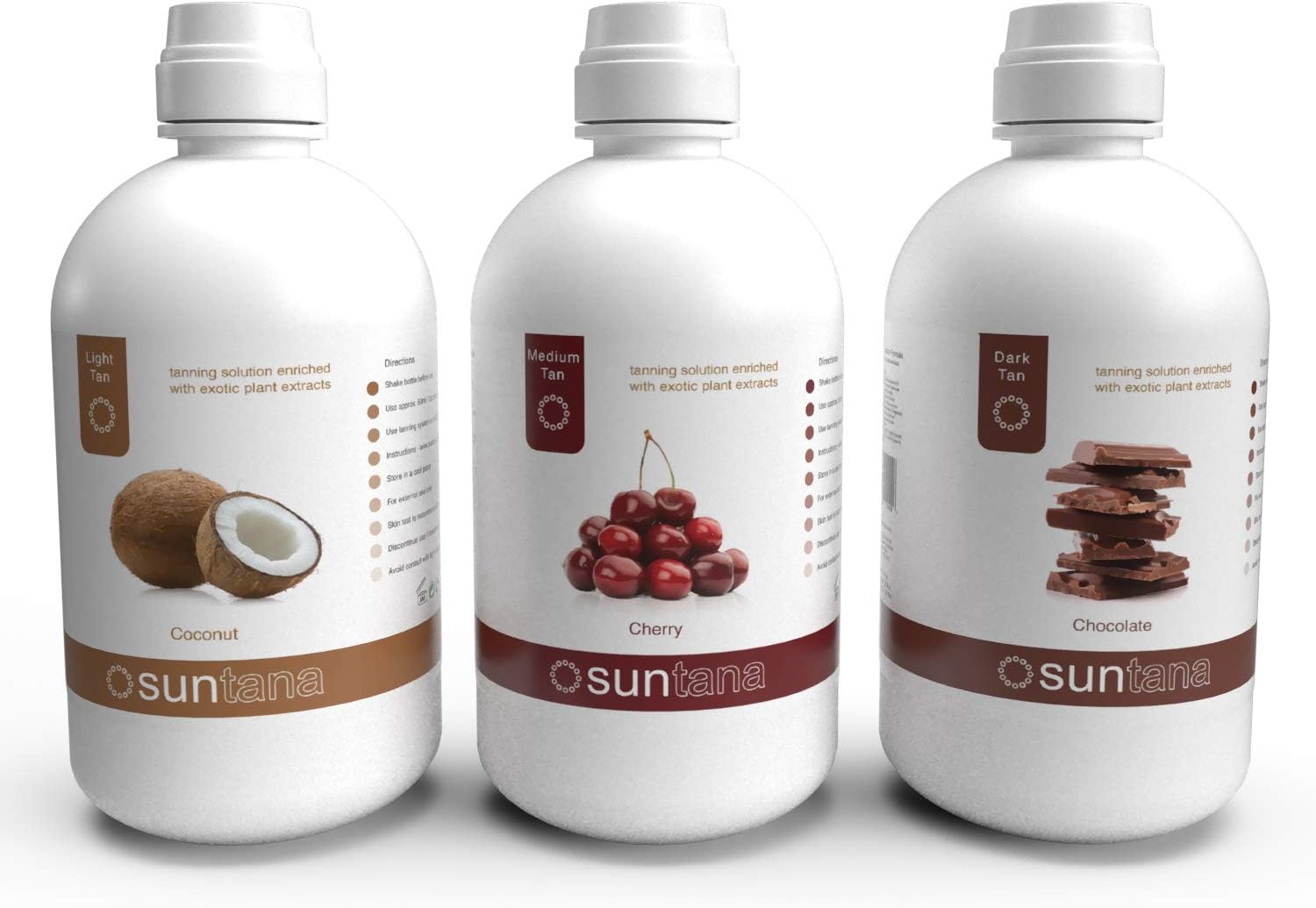 Premium Sunless Solutions 32oz Combo Pack Tanning Solutions (3 x 32oz)
