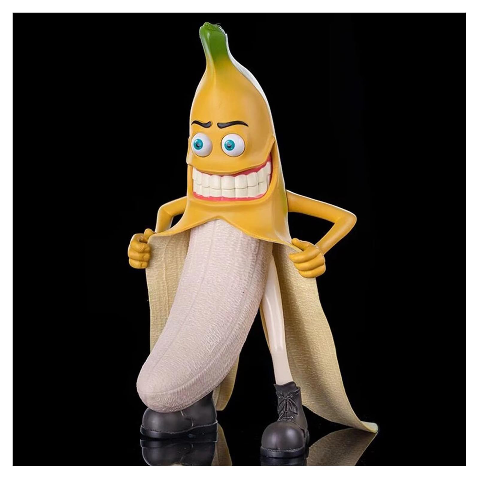 Amazon | 置物 インテリア おしゃれ おもしろ バナナ樹脂置物 面白い