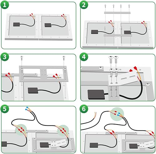 Miniatura 7 de TOPENS TSQ20W Panel solar monocristalino de 20 vatios y 24 V, kit de panel solar para abridor de puerta, barco, yate, RV, caravana, coche de golf,