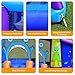 BOUNTECH Inflatable Bounce House, Alien Bouncy House for Kids Indoor Outdoor Party Fun with Large Jumping Area, Toddler Bounce House with 480w Blower Included for Backyard Birthday Gift, Christmas