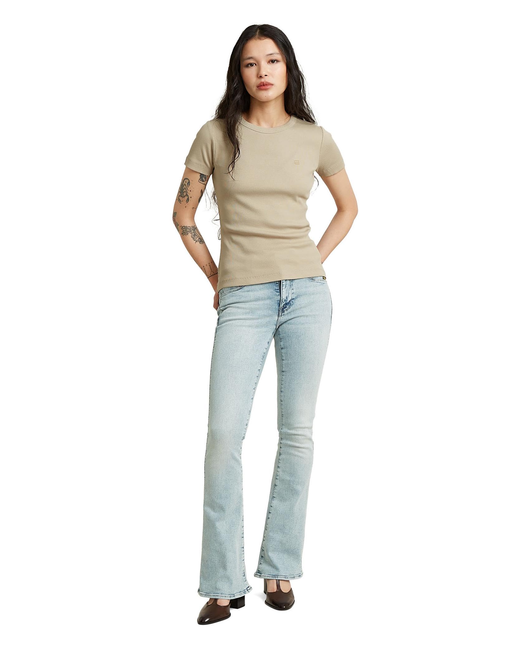 G-Star Jean 3301 Flare - Jeans - Loose - Femme