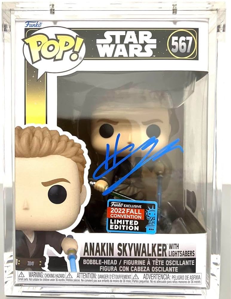 Funko POP アナキン・スカイウォーカー ヘイデン・クリステンセン サイン Funko POP アナキン・スカイウォーカー ヘイデン