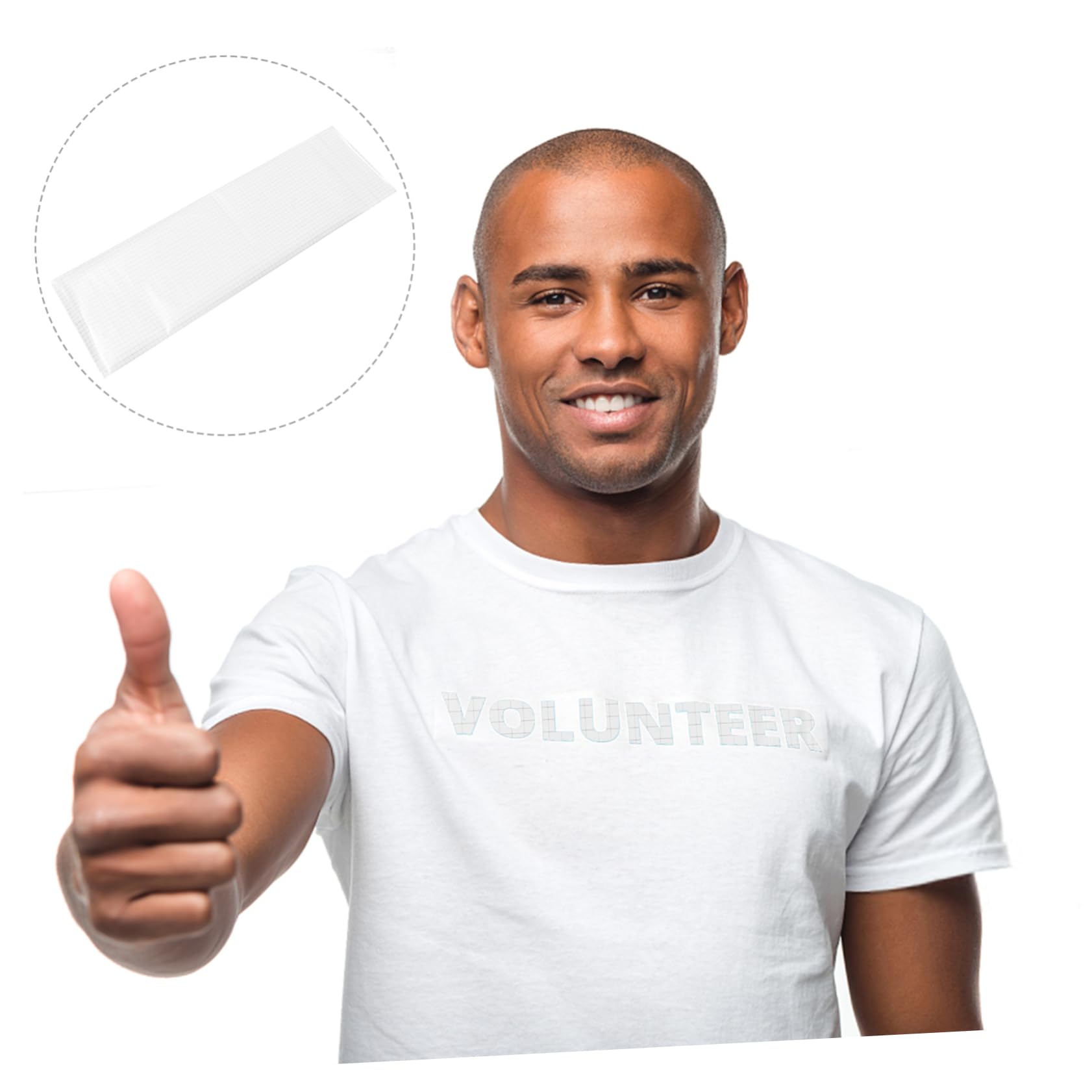 ARTIBETTER Transfer Membrane Easy to Cut Apply Waterproof Washable Stretchable for DIY Logo on Clothes