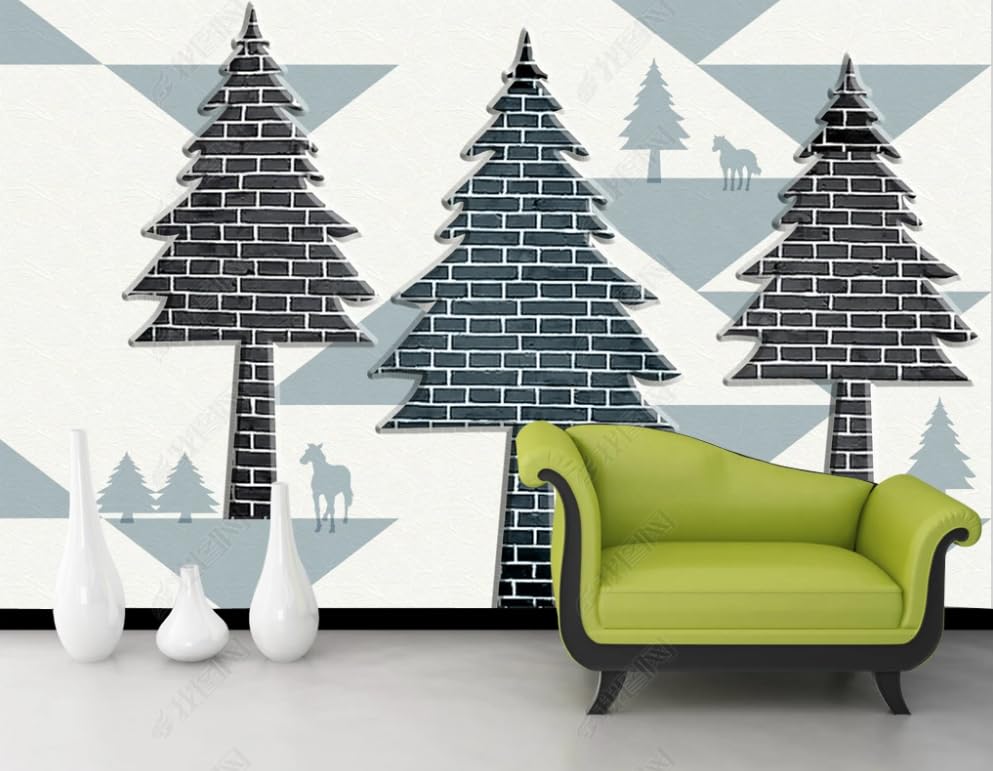 Poster geant mural stereoscopique 3D pour moderniser un restaurant chic