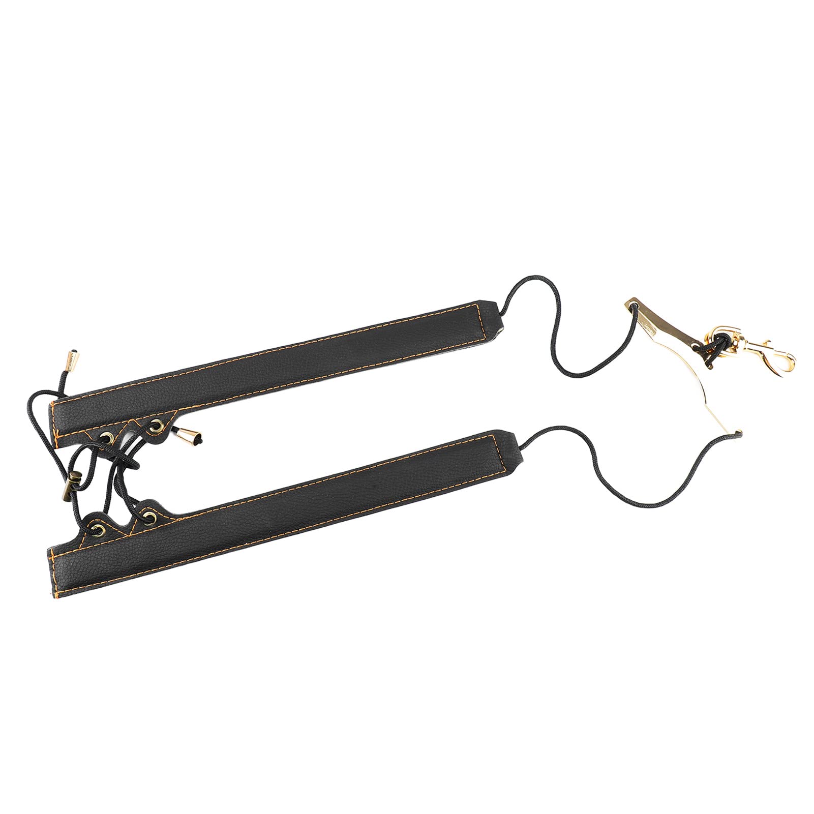 Tracolla regolabile per sassofono Comodo supporto per spalla imbottito per sassofono Oboe Clarinetto Fibra di poliestere Resistente 11,81 pollici