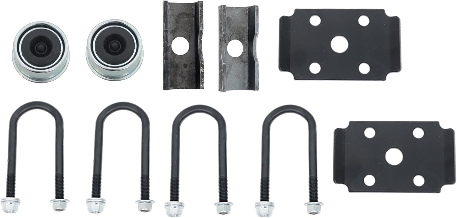 Trailer Axle 2000 lbs Axle Beam 5 Lug Trailer Axle 49 inch Hub Face 38 inch Spring Center