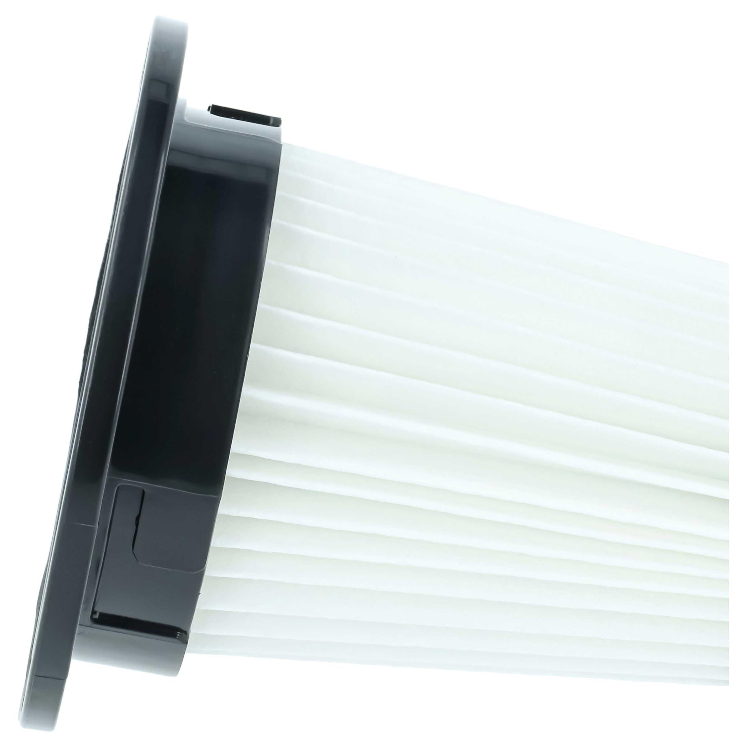 vhbw 5x Filtro reemplaza Beko 9178039322, C00911456 para aspiradora - filtro Hepa negro blanco