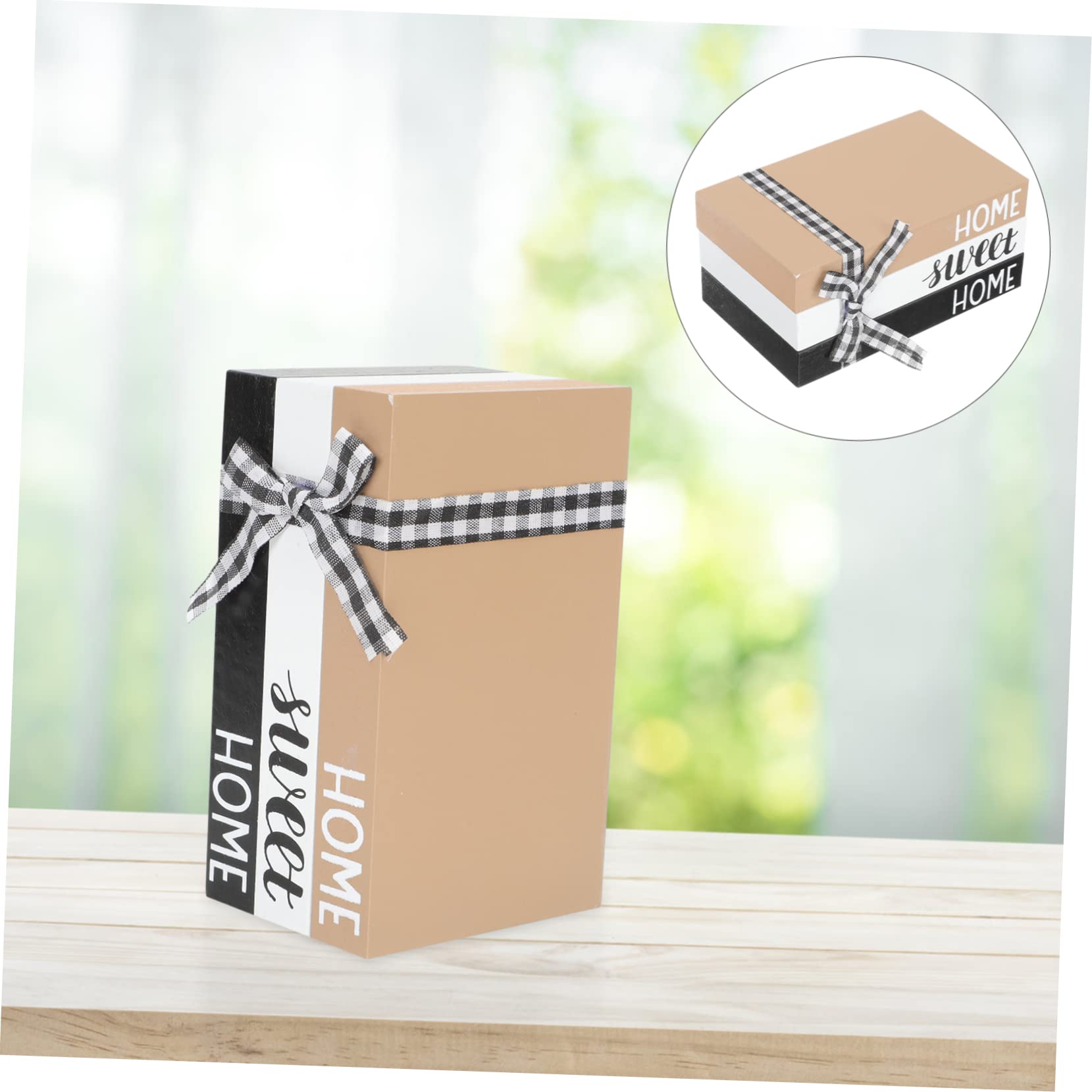 PRETYZOOM Book Ornament Fake Book Home Decoration Book Model Tabletop Ornaments Room Decor