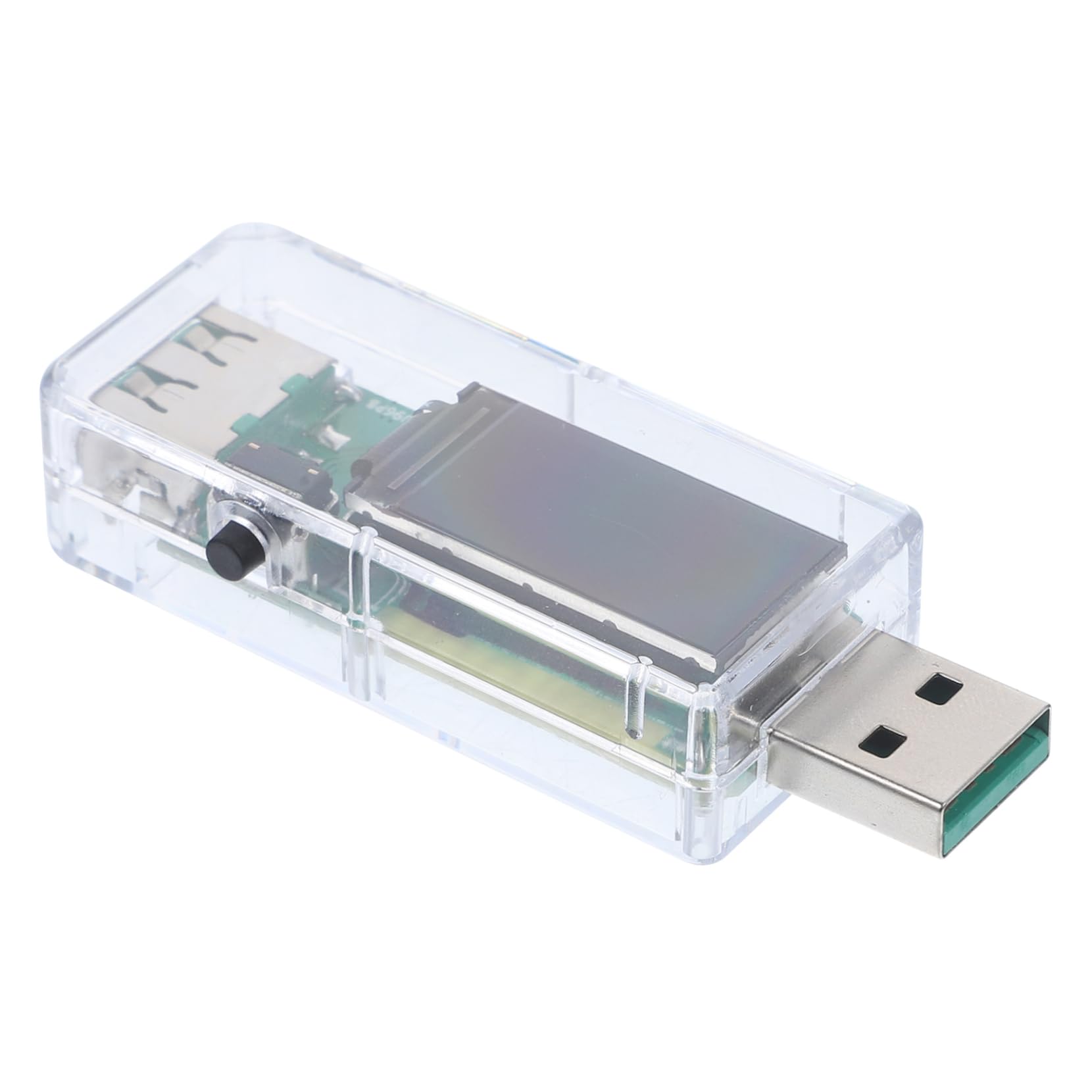 Lurrose 5 Stück USB Tester USB Messgerät USB Leistungsmesser Stromverbrauchsmonitor Leistungsmesser Spannungsmesser Spannungsdetektor Spannungstester Digitaler Voltmeter Tester