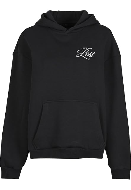 Miss Tee Bluza sportowa Mężczyźni Mst216-lost Flowers Ladies Fluffy Hoody (1 w zestawie)