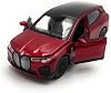 Toi-Toys Welly Model car BMW IX 4 SUV vehicle miniature car scale 1:39 / L 12cm red