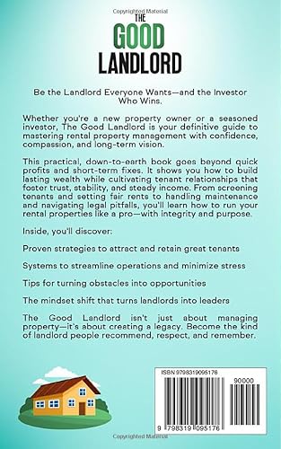 61Bc76RlXfL. SL500  - The Good Landlord: Mastering Rental Property Management For Long-Term Success