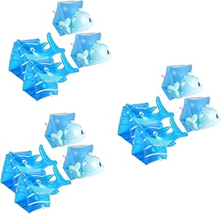 VANZACK Bóia 6 Pares De Braçadeira Inflável De Natação Anel De Sereia Flutuador Infantil Braçadeiras Infláveis De Braço Para Crianças Flutuadores De Braço De Piscina Para Crianças