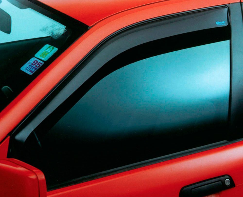 ClimAir Car Comfort Deflettori d'Aria Nero Compatibile con BMW X3 (F25) 5 Porte 2010-2017