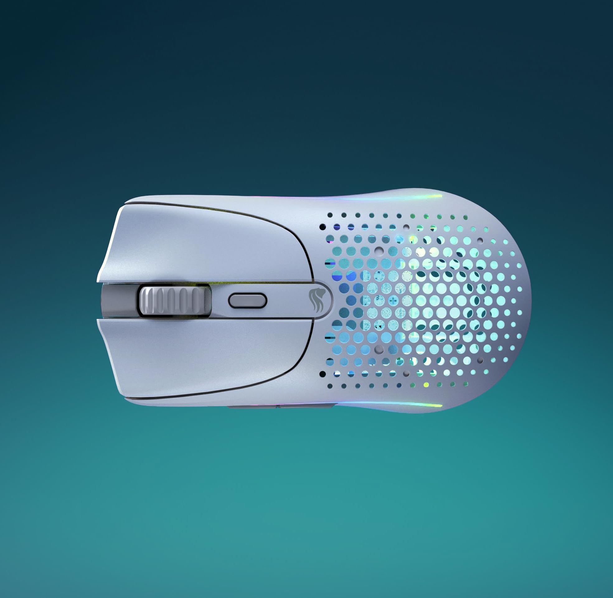 Glorious Model O 2 Wireless Gaming Mouse 2.4 GHz Bluetooth 68 g BAMF 2.0 Sensor RGB Weiß