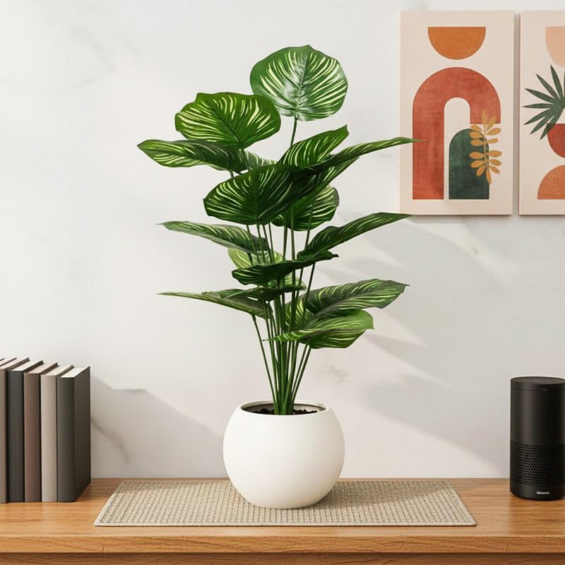 15 Easy Artificial Plant Care Tips 28 30 Inch Artificial Plant Philodendron with Black Pot Tropical Cal...