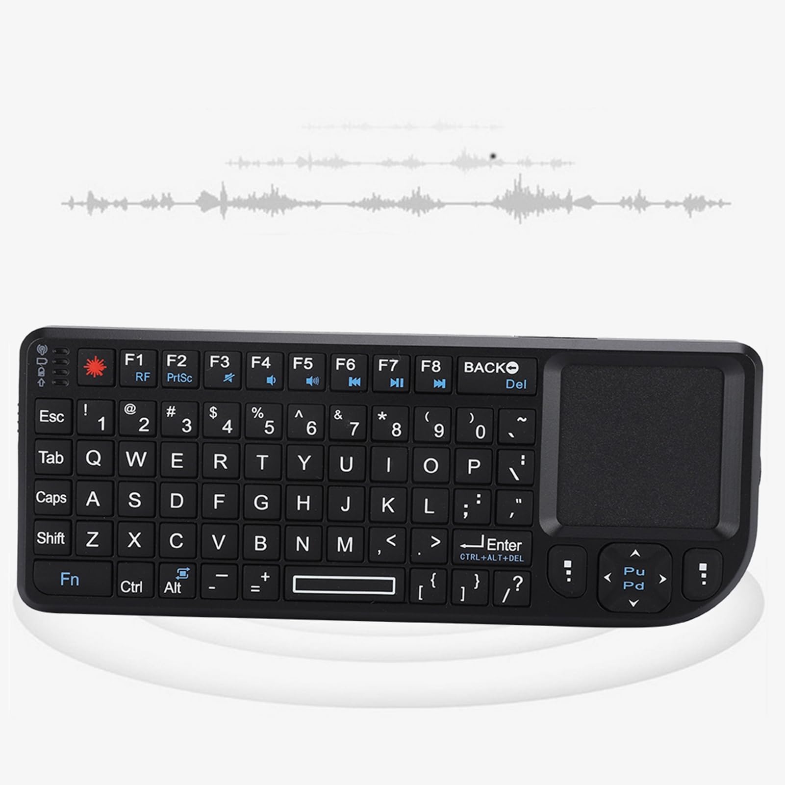 Yunir Mini Tastiera Bluetooth, Portatile Wireless con Touchpad, Compatibile con TV, 360, Smartphone