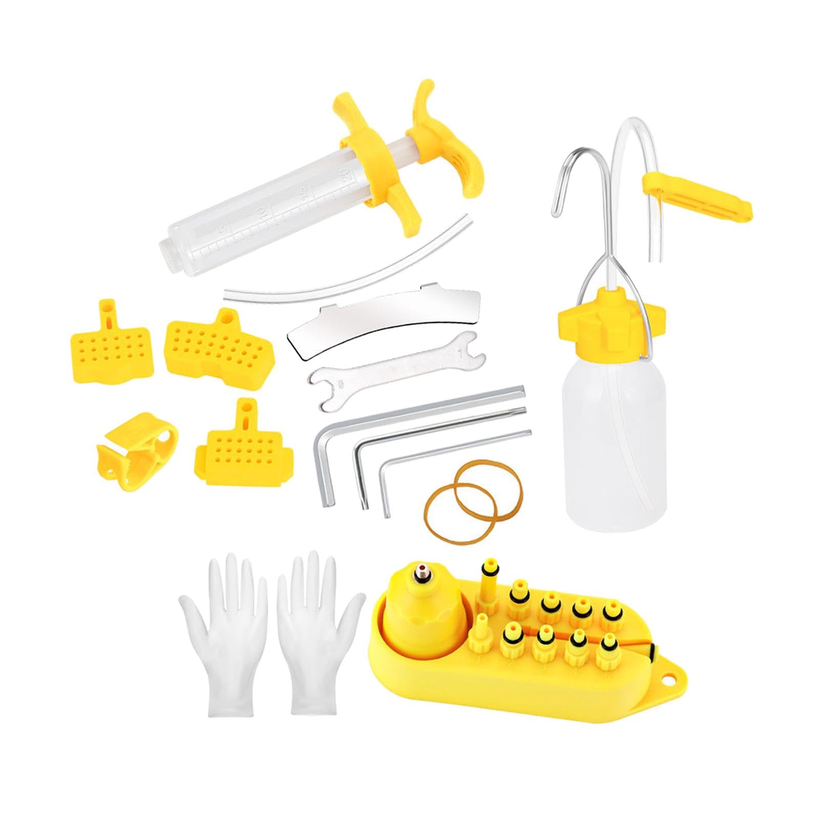 Oil Injection Tool Accessories Hose Mountain Road Bike Disc Brake Oil Change | 1 Set Bike Hydraulic Brake Bleed Kits-image-21