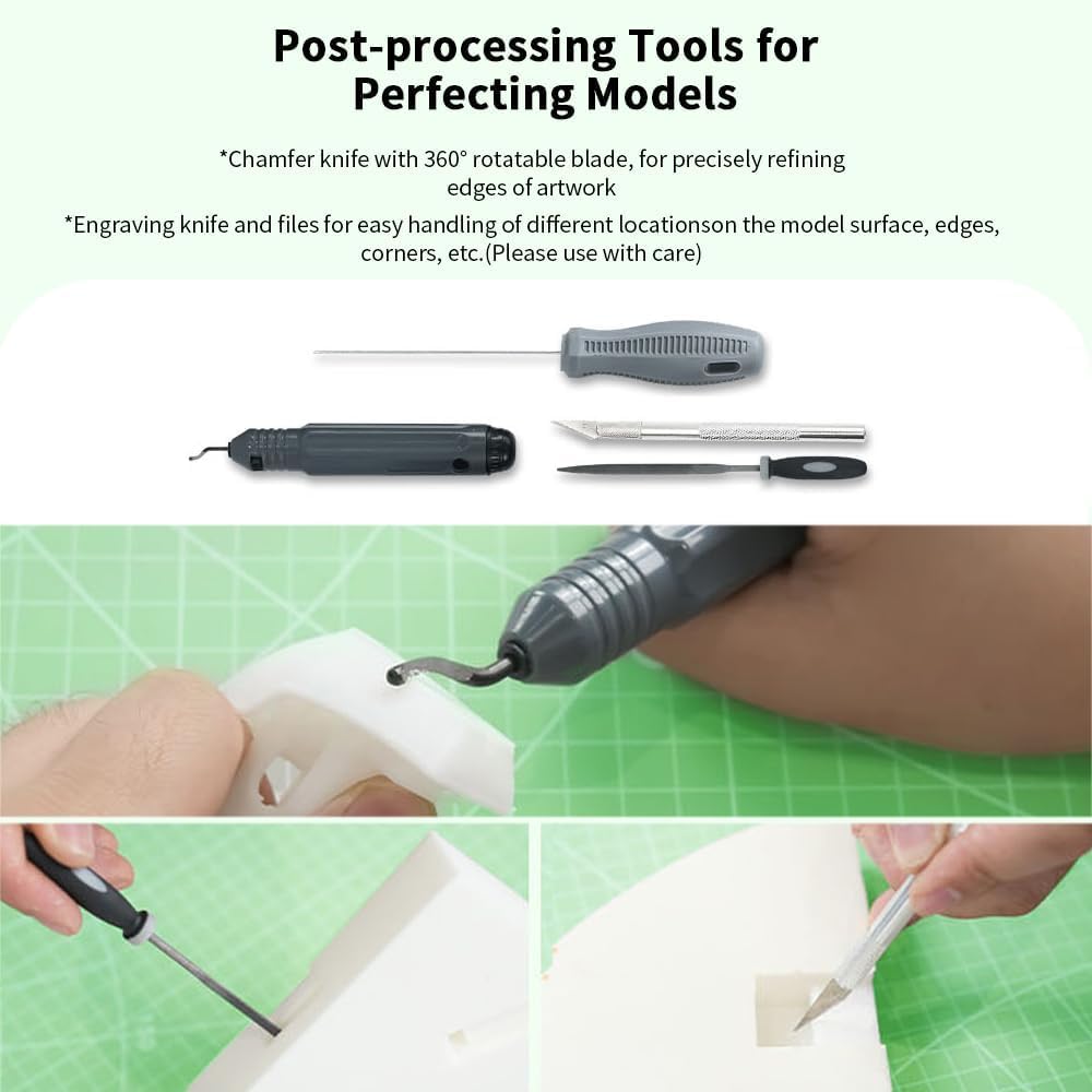 Creality Officiel Kit d'outils pour imprimante 3D, Kit d'outils pour imprimante 3D, 74 pièces Kit d'outils pour imprimante 3D avec sac de rangement pour accessoires d'imprimante 3D
