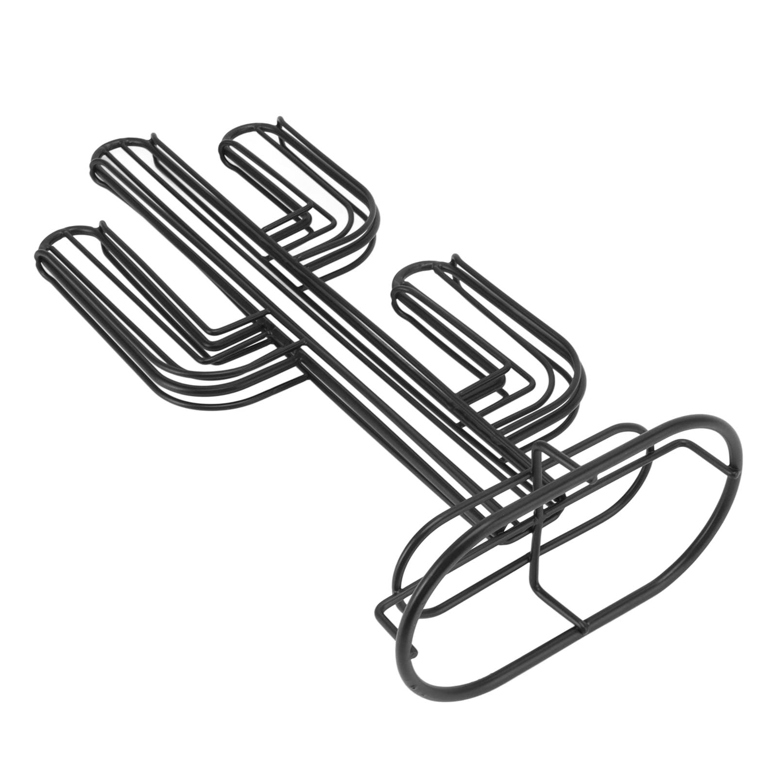 Support de dosettes de café au design minimaliste en fer forgé pour une cuisine épurée