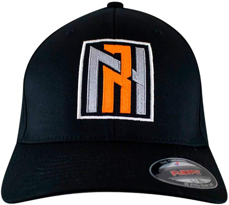 N-R Orange Logo Classic Fitted Hat | Premium Embroidered Logo | Men’s & Women’s Everyday Lifestyle Hat