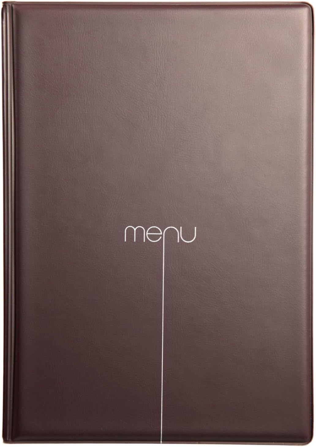 Risto Menu Cover, PVC, Cacao, 31.3 x 22.6 x 0.7 cm