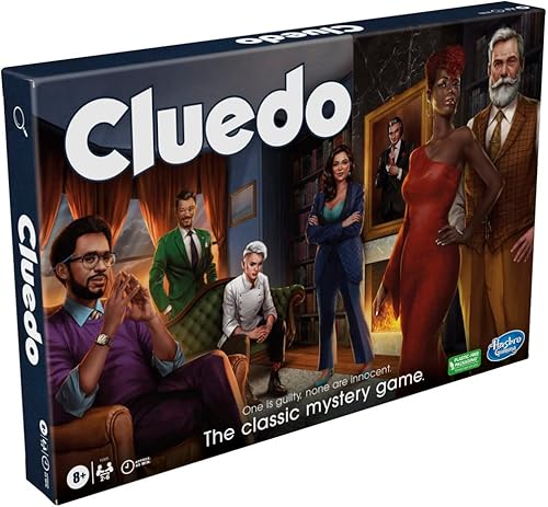 Miniatura 3 de Cluedo - Juego de mesa para niños de 8 años en adelante, clásico reinventado para 2-6 jugadores, juegos misteriosos de detectives, tiempo en familia
