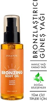 Polente Natural - Bronzing Body Oil- Bronzlaştırıcı Vücut Yağı (100 ml)